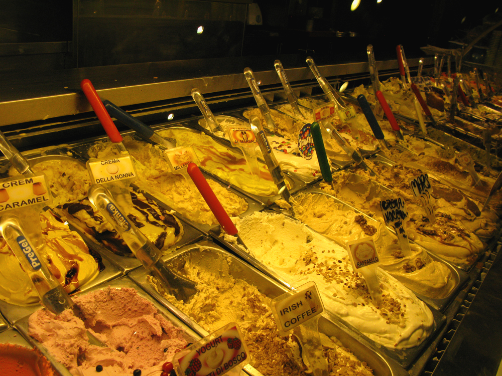 Italiensk iskrem er verdensberømt, og ikke til å unngå i Roma!