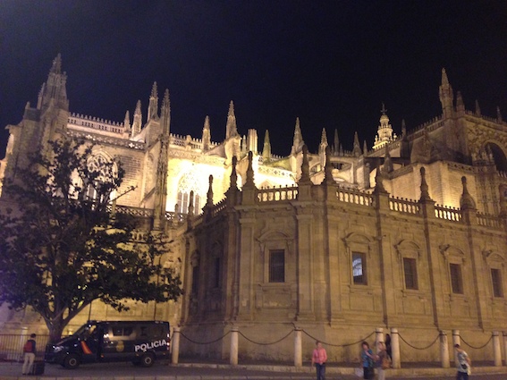 Katedralen er magisk! Spesielt i kveldslys